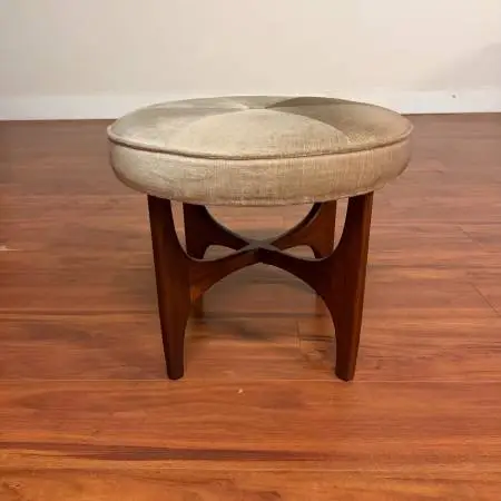 8 Different Vintage Entry Benches, Stools, Mid Century Modern