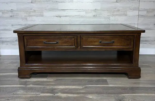 Rustic Coffee Table W/ Storage Drawers *delivery available*