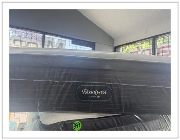 California King Size Simmons Beautyrest Harmony Pillow Mattress & Bed