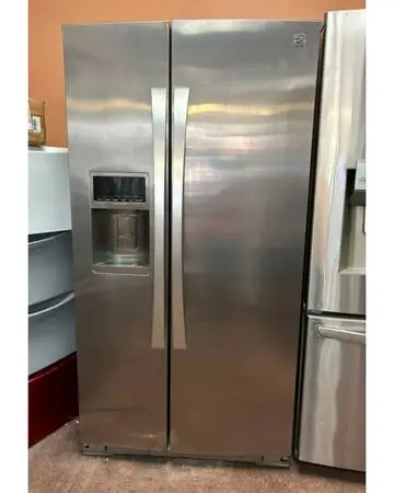 Kenmore Refrigerator Side by Side Stainless Steel