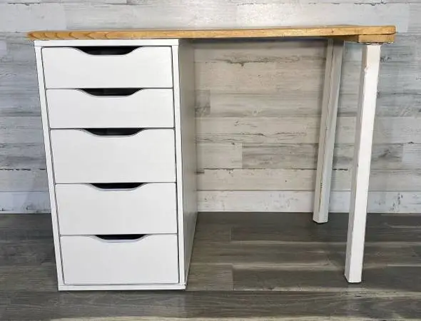 Custom vanity desk