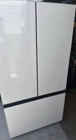 Samsung white bespoke french door refrigerator