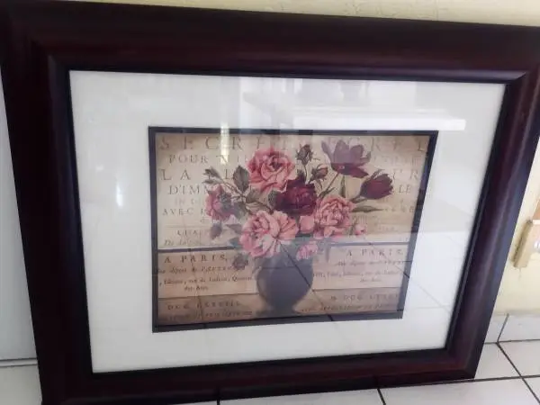 Wall Art Painting w/Frame