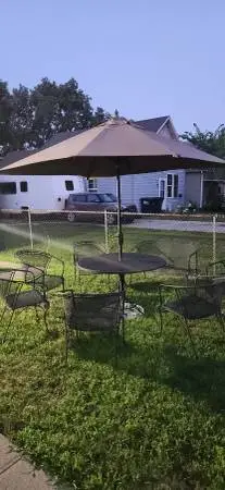 Huge Woodard Vintage Patio Furniture as pictured