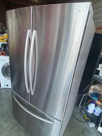 Samsung refrigerator French door stainless steel
