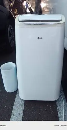 LG 10,000 BTU Portable Air Conditioner & Dehumidifier – Works Great!