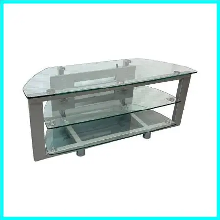 Bdi Contemporary Glass & Metal Tv Stand