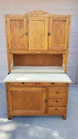 Antique Hoosier Sellers Cabinet Boon Kitchen