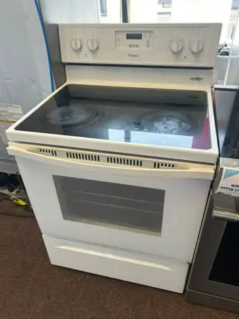 Whirlpool Electric Range in White Finish