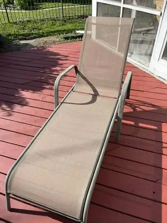 Reclining Deck Chair