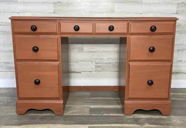 Terracotta Orange Desk *delivery available*