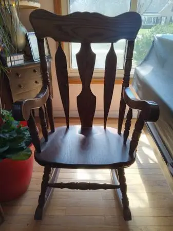 Rocking Chair Daisy Gliders and Rockers Rocker Oak