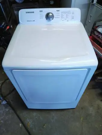 Super extra large capacity Samsung Gas dryer