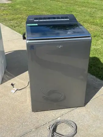 Whirlpool WTW8127LCO 5.3 CuFt Smart Washer, Removable Agitator Mfg2022