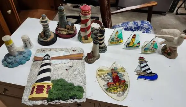 Assorted Lot Lighthouse Decor