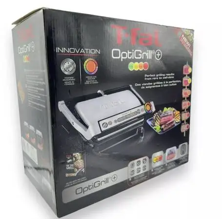 T-Fal Optigrill Indoor Grill Automatic Sensor Cooking GC2702DT