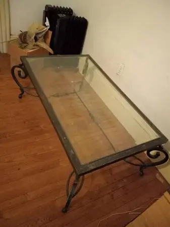 Wrought Iron Coffee Table