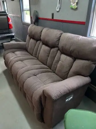 Lazyboy electric reclining sofa.