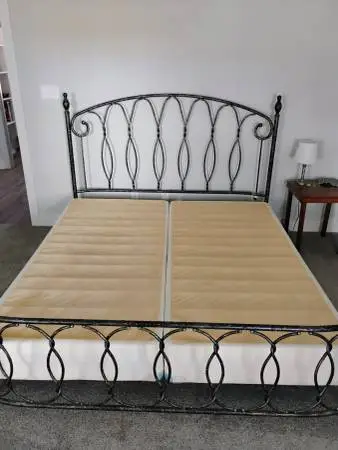 King Size Metal Head and Foot Board