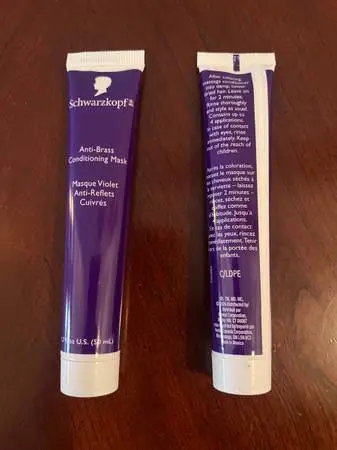 2- Schwarzkopf K-Bond Plex Anti-Brass Conditioning Mask & 2 Pre-Color