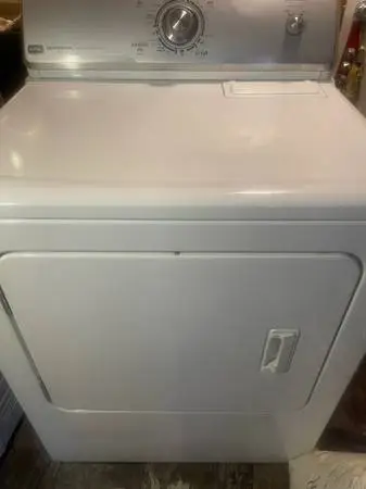 Dryer electric 240 V super capacity size, six month warranty motor