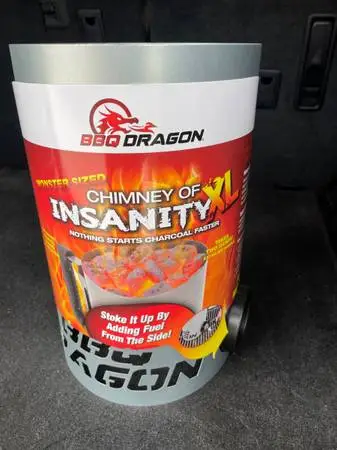 BBQ Dragon Charcoal Chimney of Insanity XL