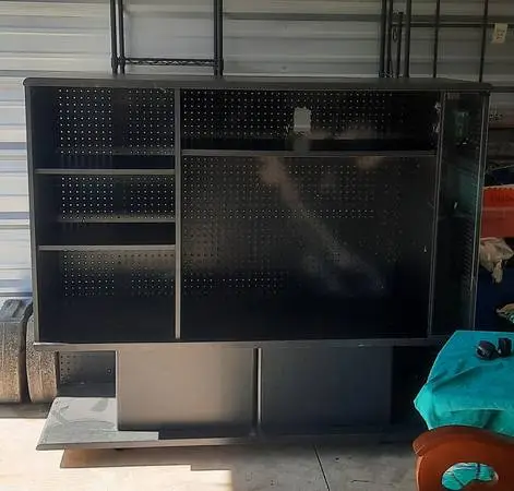 Black cabinet