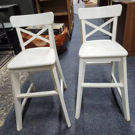 Two Ikea Junior Ingolf Chairs