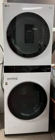 LG WashTower WKEX200HWA - Smart Stacked Washer/Dryer