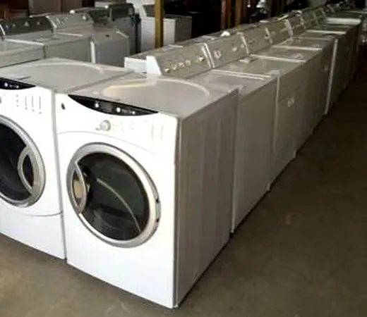 Front and top load washer machines