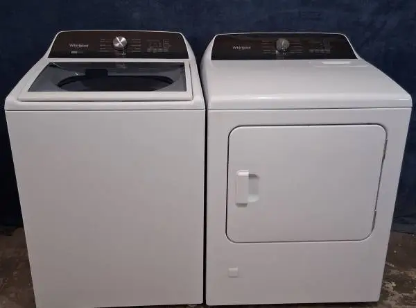 Whirlpool (2 in 1) washer and natural gas dryer set for sale.