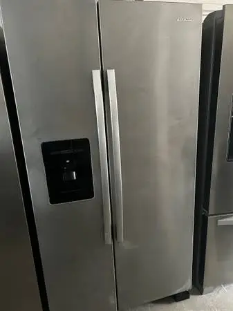 Amana Stainless Side by Side Fridge