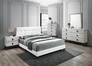 New wood queen bedroom set www.capricefurniture.com
