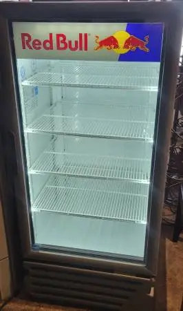 Black Box Style Glass Door Refrigerator Cooler