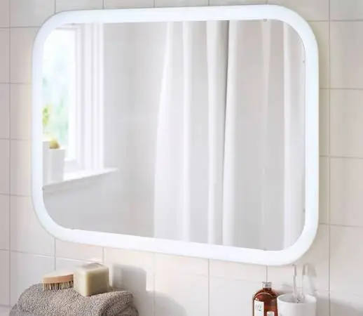 IKEA STORJORM Mirror with built-in light