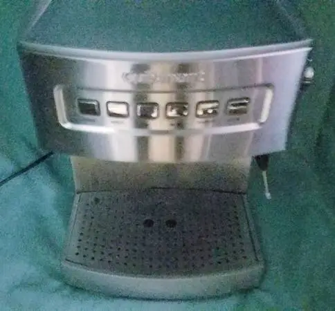 Cuisanart EM-200 Espresso Coffee Cappuccino Maker Machine For Parts or Repair