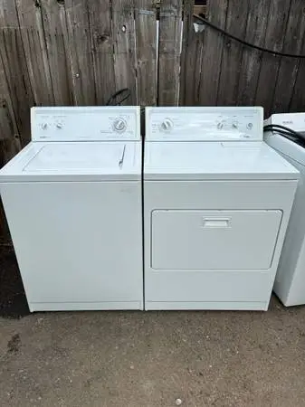 Washer dryer set kenmore restored warranty delivery call/Text