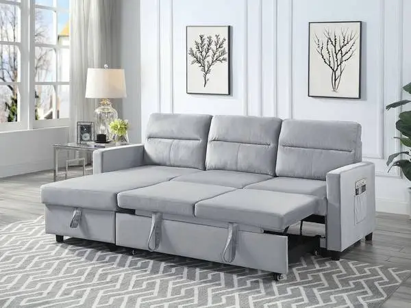 New Reversible Sectional Pull Out