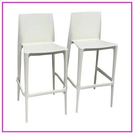 New Mario & Claudio Bellini For Heller Bellini Outdoor Barstools, Pair