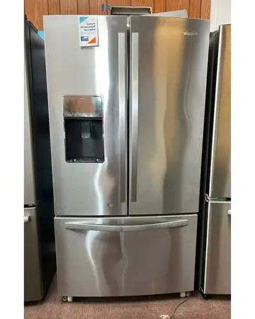 Whirlpool 3 Door Refrigerator Stainless Steel Finish