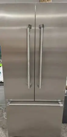 Thermador Stainless Steel 36” Inch Wide 3-Door Fridge Built In