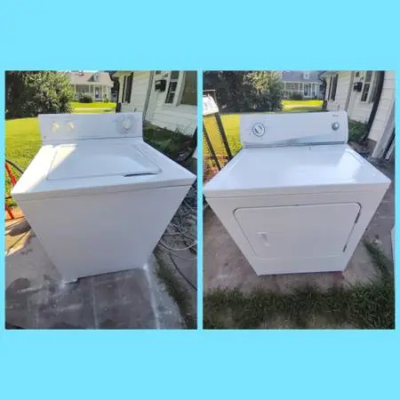 WASHER AND ELECTRIC DRYER SET. BOTH WORK LIKE NEW!