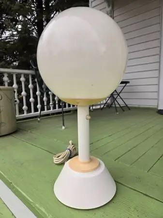 Mid Century Modern Olympia Lunar Globe Lamp