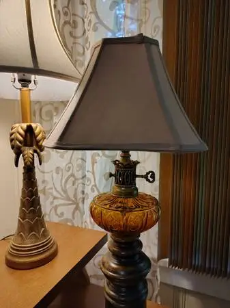 Assorted styles of Lamps with shades