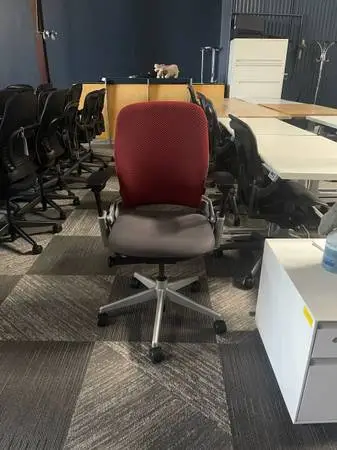 SteelCase Leap V2 Red Colorway