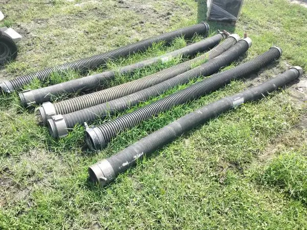 10 Foot Water Pump Transfer Hoses w Fire Hydrant Adapters