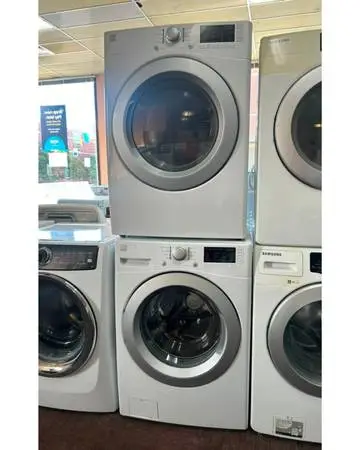 Kenmore Stackable Washer and Dryer Set White