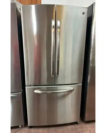 GE Refrigerator 3 Door Stainless Steel