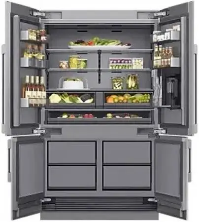 *Open Box* Dacor 48” Built-in French Door Fridge w/ Stainless Steel Panels