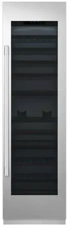 *Open Box* SKS 24” Built-in Triple Zone Wine Cooler w/ Stainless Steel Panel